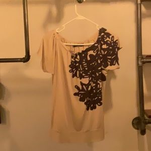 The limited Cream colored blouse